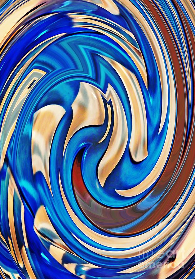 Swirled Glass Digital Art by Sarah Loft