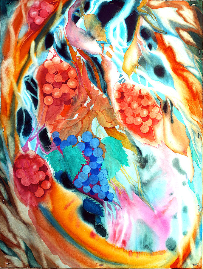 Swirling Grapes by Xavier Francois Swirling Grapes by Xavier Francois