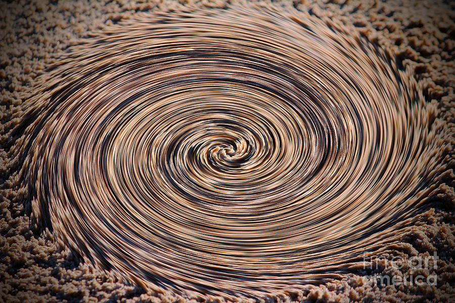 Swirling Sand Photograph by Cynthia Guinn
