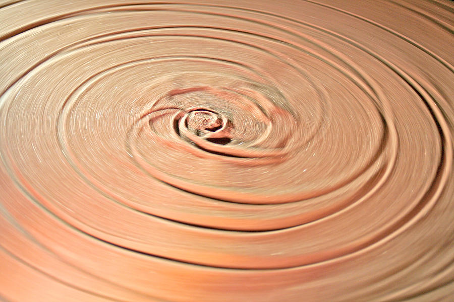 Swirling Sand Photograph by Richard Krebs