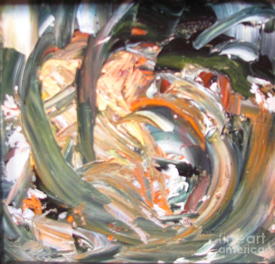 Swirls  Abstract Painting by Barbara Haviland