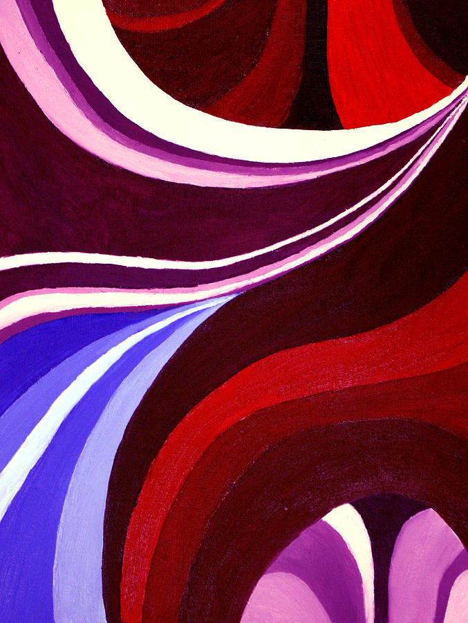 Swirls of Color Painting by Beth Parrish