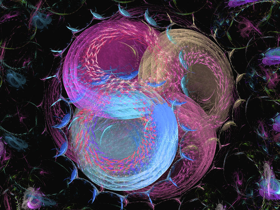 Swirls Digital Art by Richard J Cassato