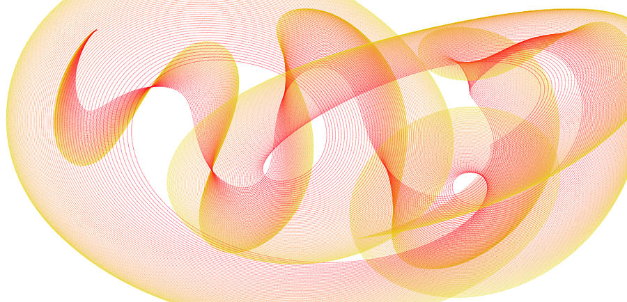 Swishy Swirl Painting by Bruce Nutting