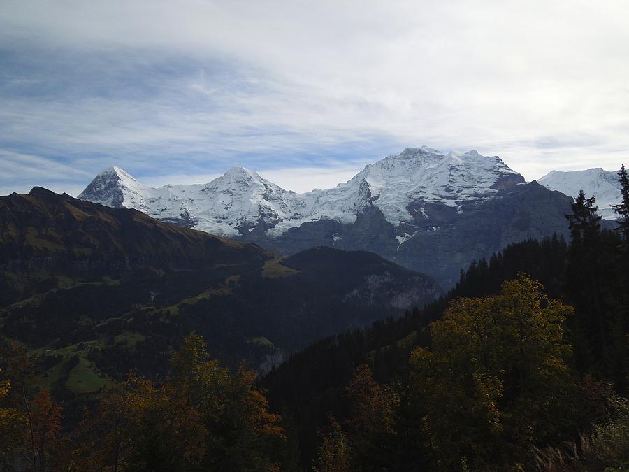 Swiss Alps in the Fall Photograph by David Messinger - Fine Art America