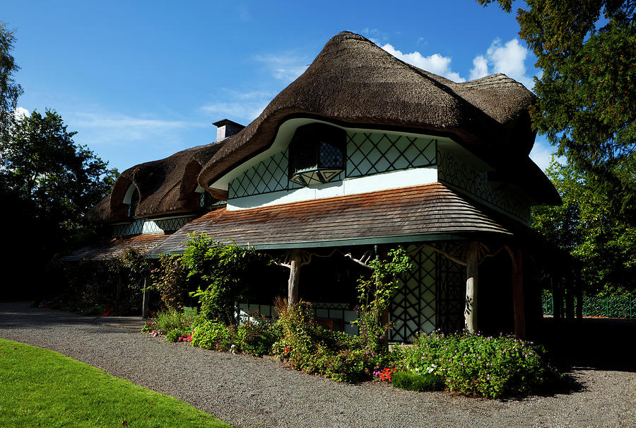 Swiss Cottage Cottage Orness Built Photograph by Panoramic Images