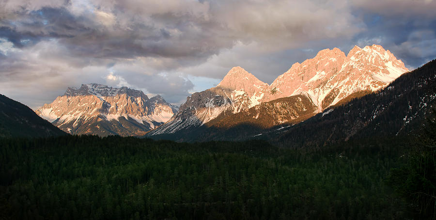 Swiss impression with mountains Photograph by Jaroslaw Blaminsky