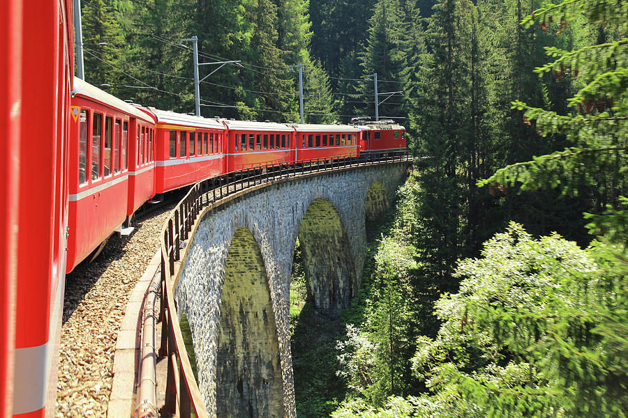 Swiss Railways Photograph by Michalludwiczak