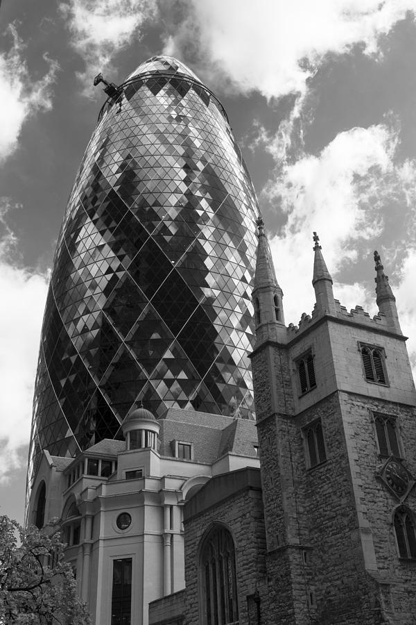 Swiss Re Tower in London Photograph by Chevy Fleet