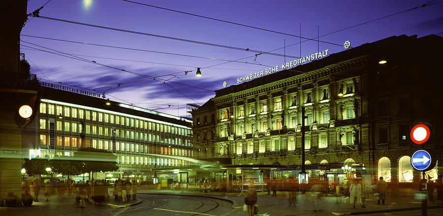 Architecture Photograph - Switzerland, Zurich by Panoramic Images