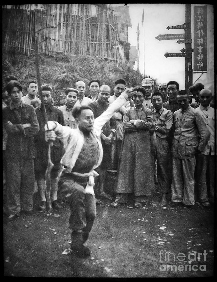 China Photograph - Sword Dance by Bob Hislop