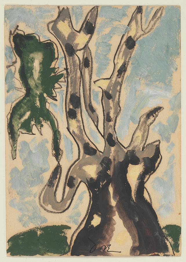 Dove Drawing - Sycamore by Arthur Dove