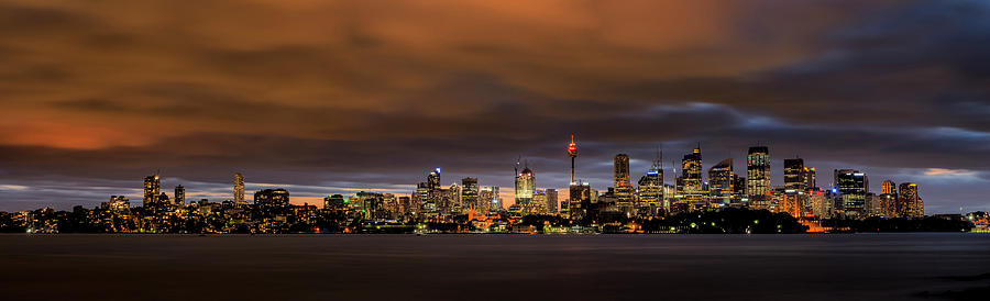 Sydney City Panoramic Shot Photograph by Atomiczen