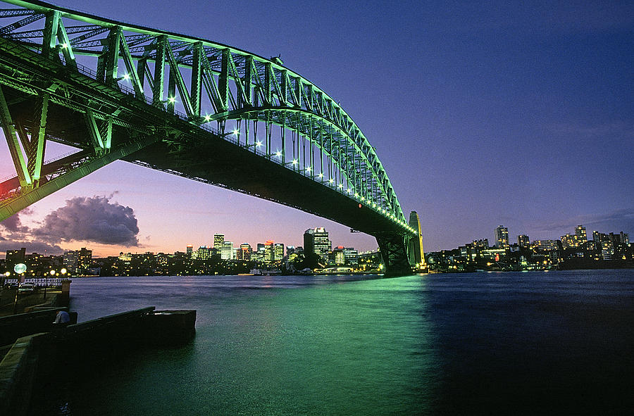 Sydney Harbor Bridge Photograph by Buddy Mays