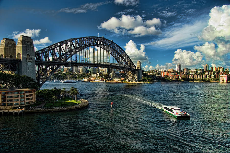 Sydney Harbour Bridge Photograph by David Smith