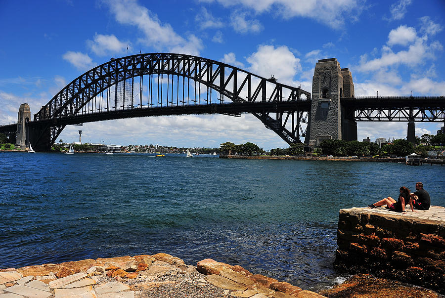 Sydney Harbour Bridge Photograph by Harry Spitz