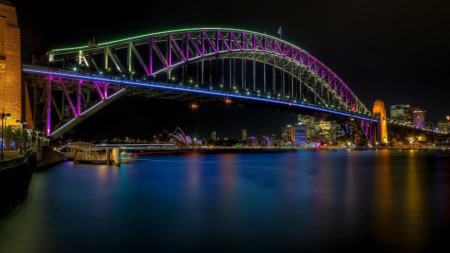 City Photograph - Sydney Harbour Bridge by Paradigm Blue