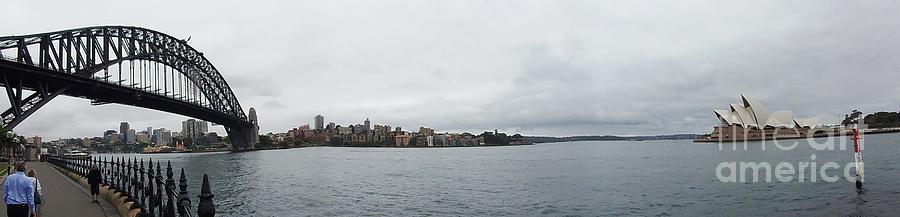 Sydney Harbour Panorama Photograph by Bev Conover