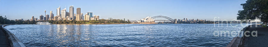 Sydney Harbour Panorama Photograph by Colin and Linda McKie