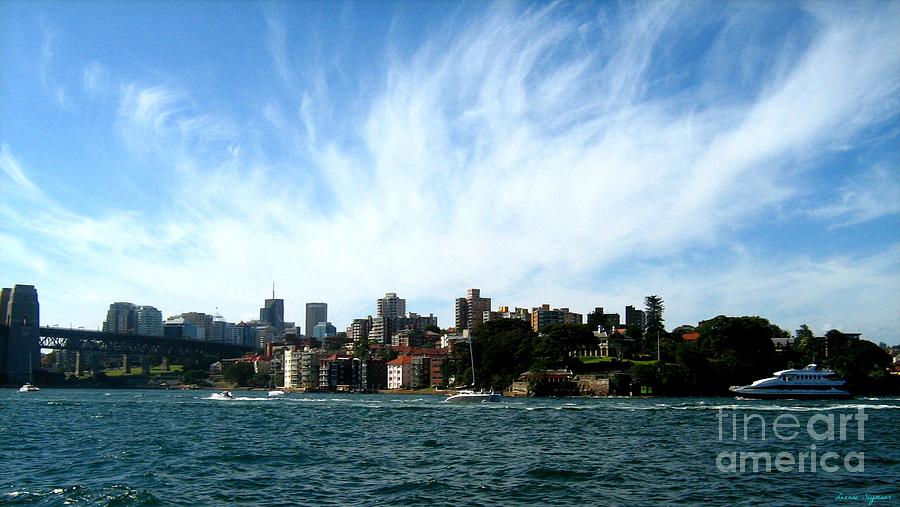 Sydney Harbour Sky Photograph by Leanne Seymour