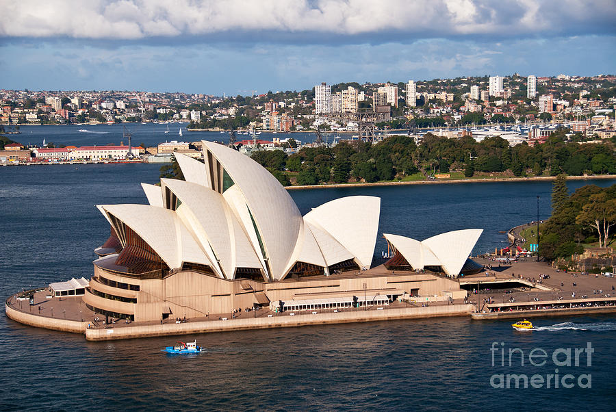 Sydney Opera House Photograph by Bob and Nancy Kendrick