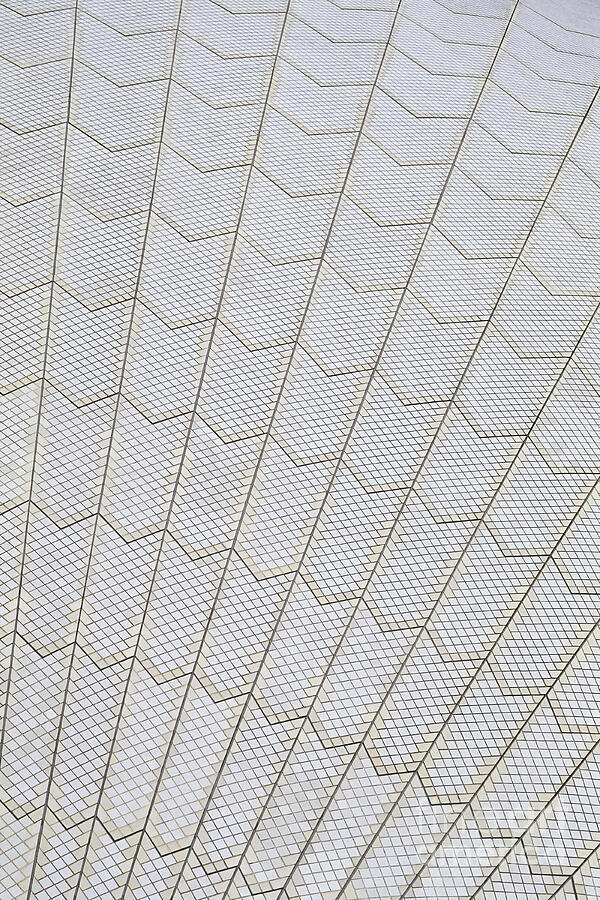 Sydney Opera House ceramic roof Photograph by Rudi Prott