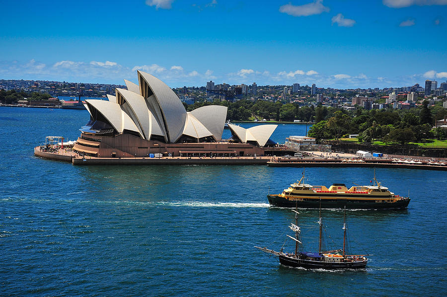 Sydney Opera House Photograph by Harry Spitz