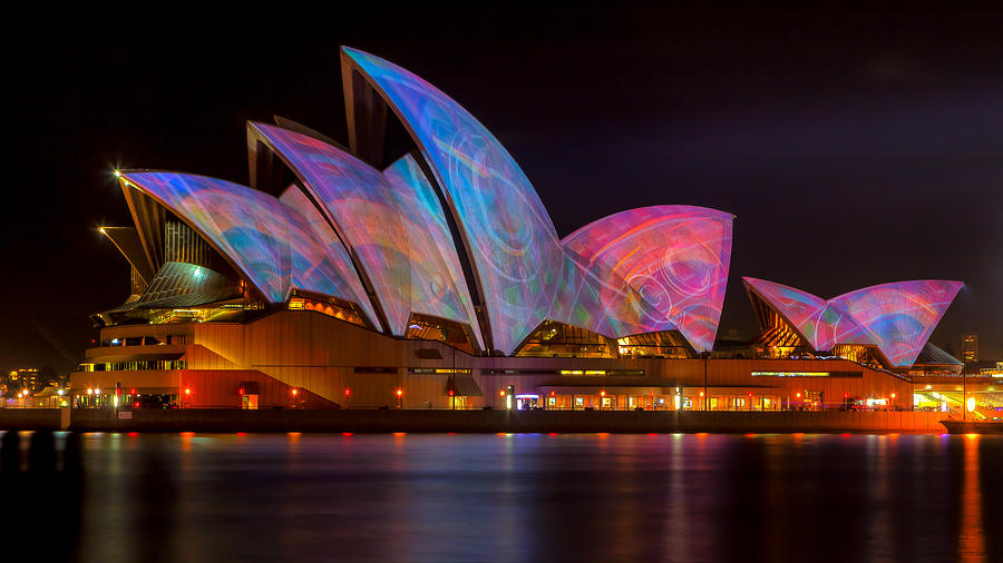 Sydney Photograph - Sydney Opera House Rainbow by Paradigm Blue