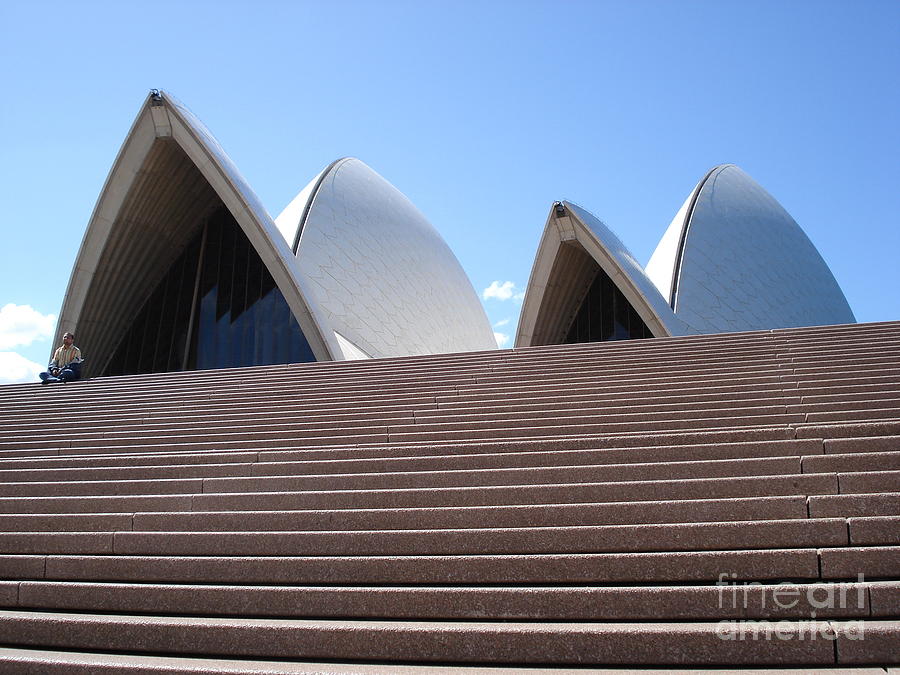 Architecture Photograph - Sydney Opera House by Sara  Meijer