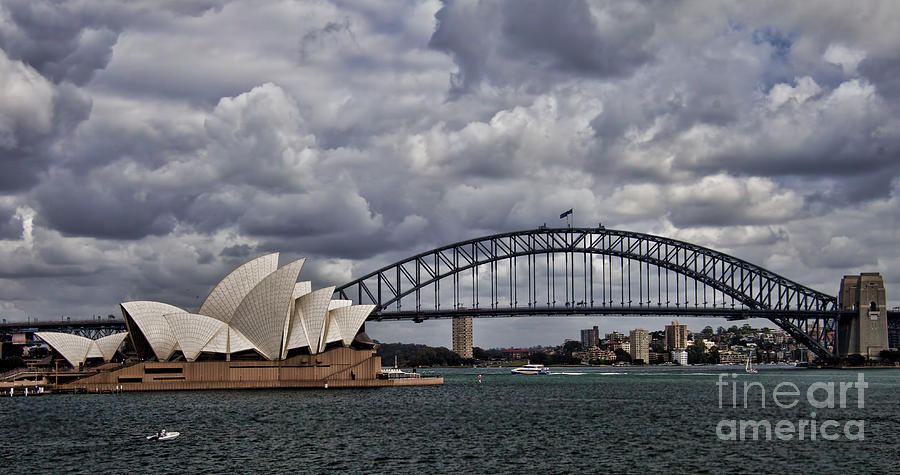 Sydney Opera House Photograph by Shirley Mangini