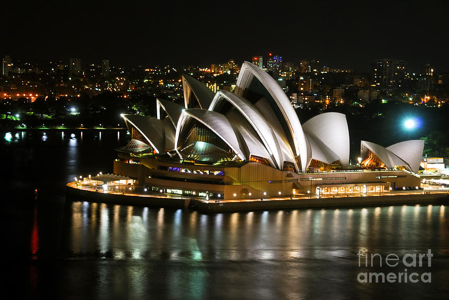 Unique Photograph - Sydney Opera by Syed Aqueel