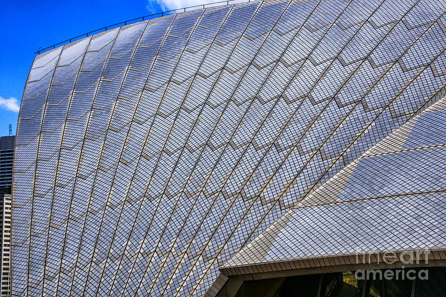 Sydney Opera Up Close Photograph by Rick Bragan