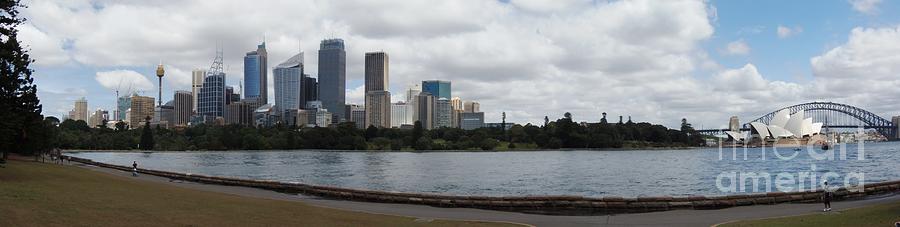 Sydney Skyline Photograph by Bev Conover
