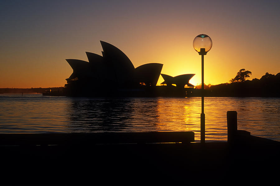 Sydney Sunrise Photograph by Inge Riis McDonald