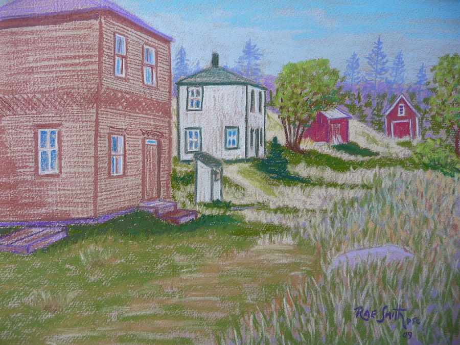 Syds Place Eastern Points Island Pastel by Rae  Smith PSC