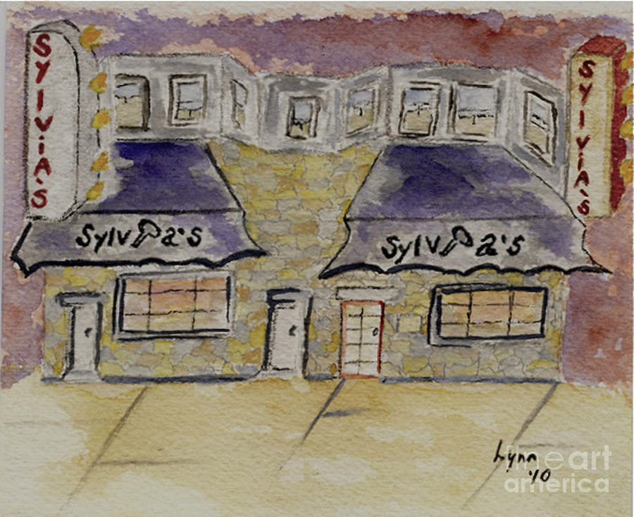 Sylvias Soul Food Restaurant Painting by AFineLyne