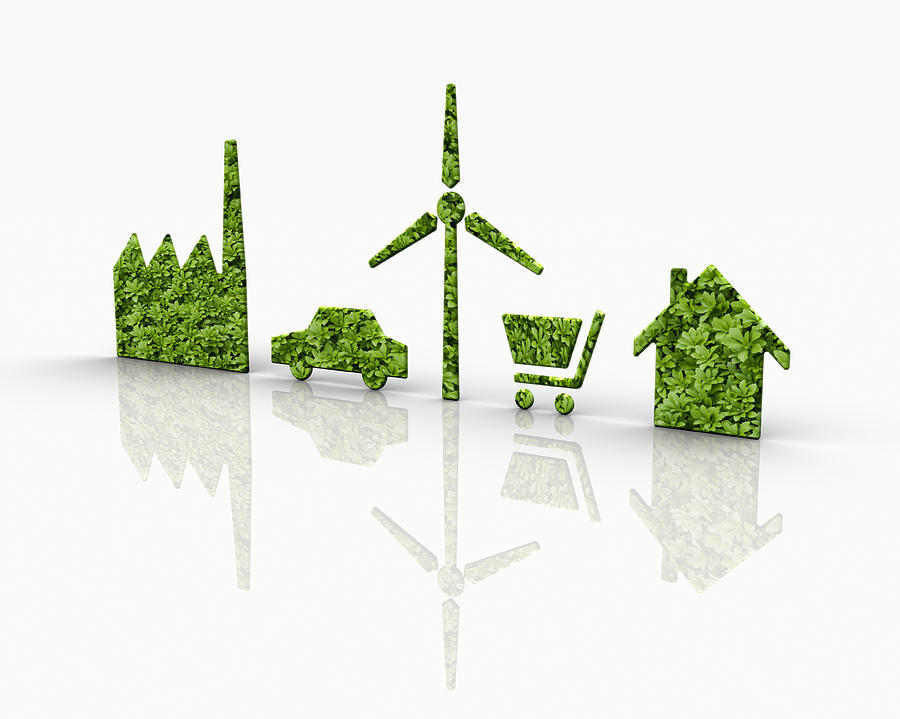 sustainable architecture symbol