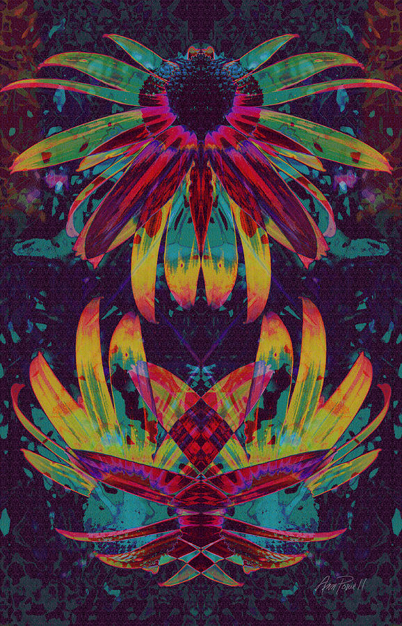 Symmetry - abstract - art  Digital Art by Ann Powell
