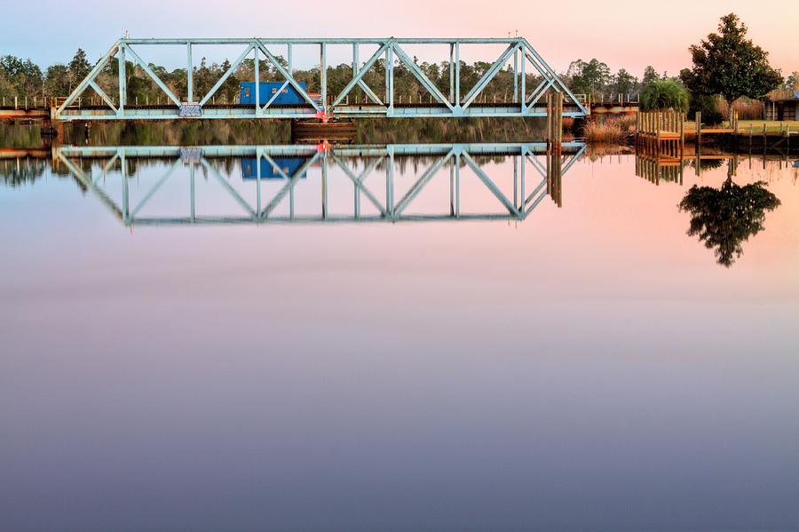 Milton Photograph - Symmetry on the Black Water River by JC Findley