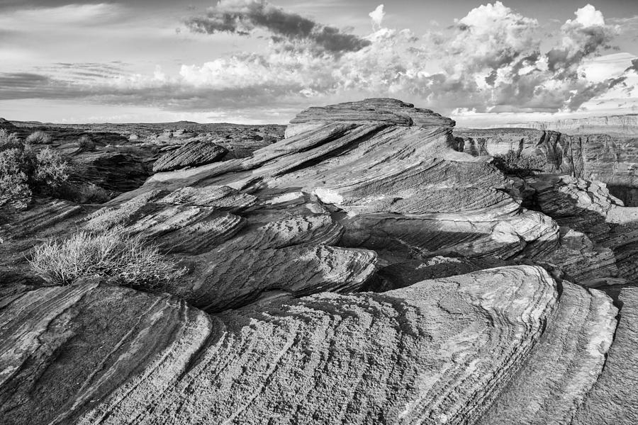 Symphony of Frozen Waves Horseshoe Bend Page Glen Canyon Arizona - Navajo Nation Photograph by Silvio Ligutti