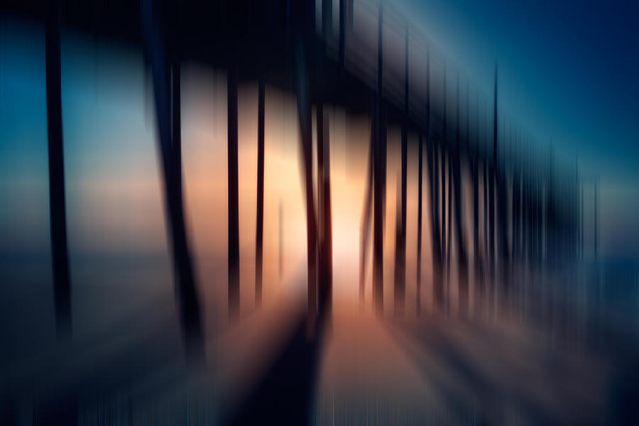 Abstract Photograph - Symphony of Shadow - a Tranquil Moments Landscape by Dan Carmichael