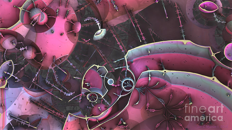 Synapses Digital Art by Jon Munson II