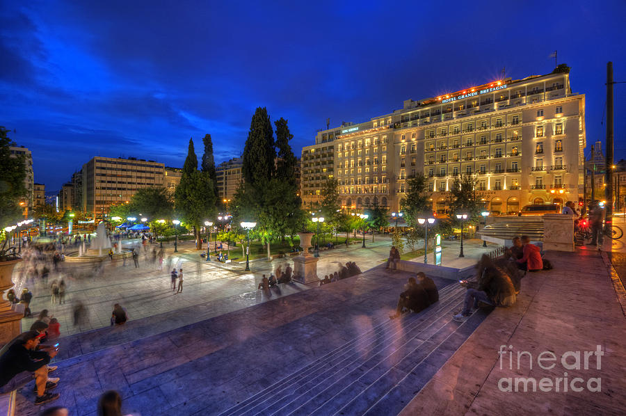 Syntagma Square Photograph by Yhun Suarez