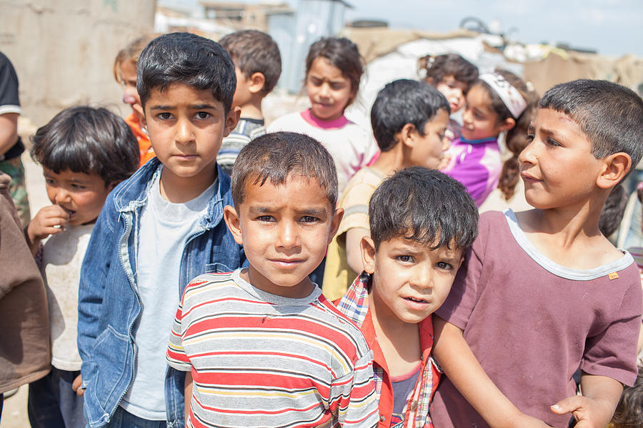 Syrian Refugee Children Photograph by AhmadSabra