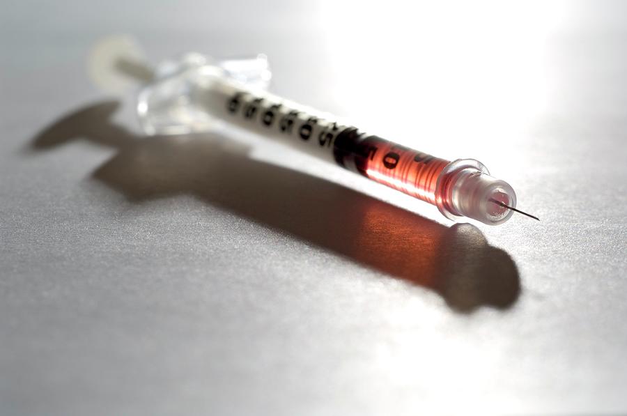 Syringe Photograph by Daniel Sambraus/science Photo Library