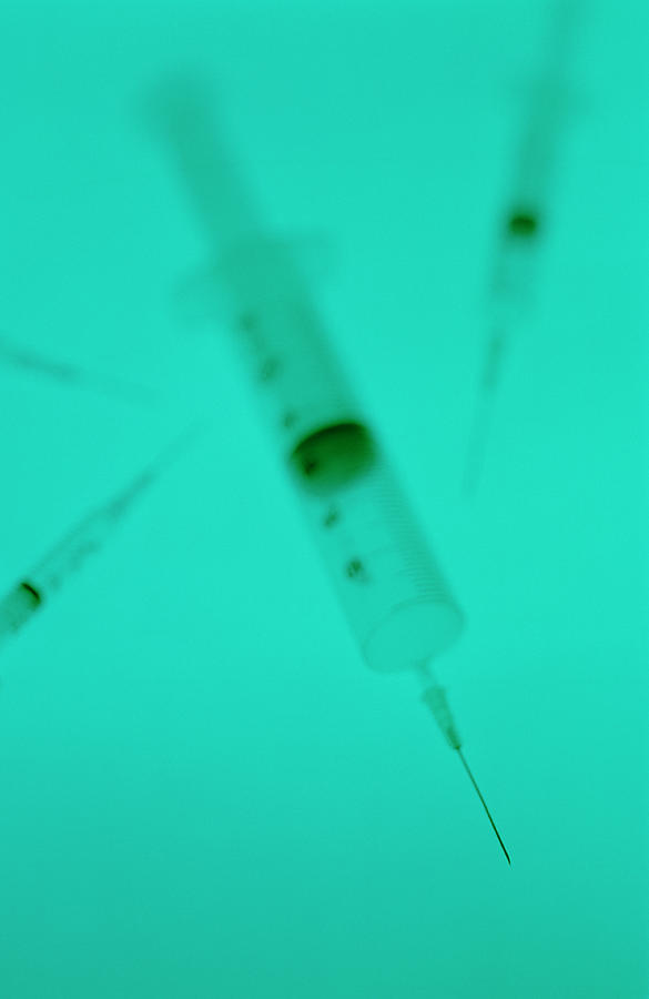 Syringes Photograph by Sue Prideaux/science Photo Library
