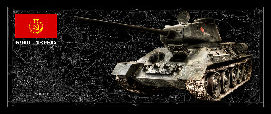 T-34 Soviet Tank BK BG Photograph by Weston Westmoreland