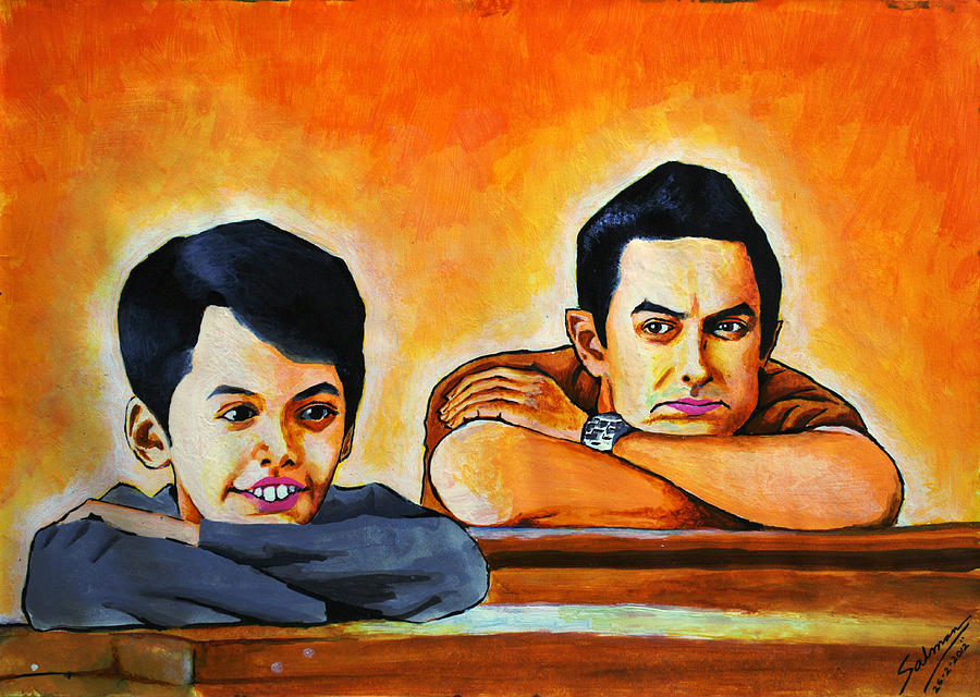 Taare Zameen Par Painting by Salman Ravish