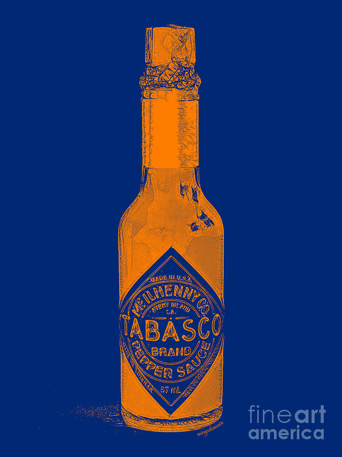 Tabasco Sauce 20130402grd2 Photograph by Wingsdomain Art and Photography