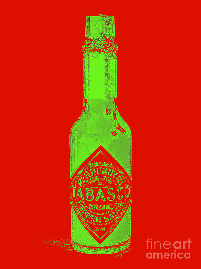 Tabasco Sauce 20130402grd3 Photograph by Wingsdomain Art and Photography